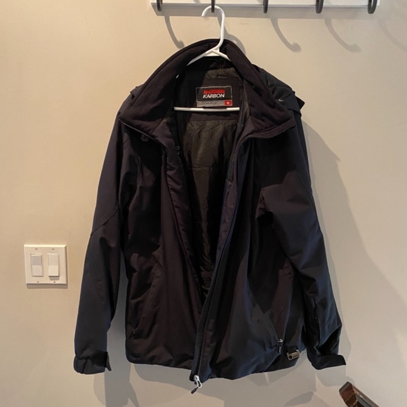 Karbon black ski jacket - Picture 4 of 4